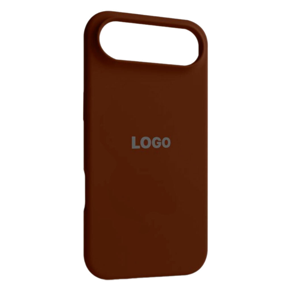 Чехол (накладка) Apple iPhone 17 Air, Original Soft Case, Dark Brown, Коричневый - № 1 Чехол (накладка) Apple iPhone 17 Air, Original Soft Case, Dark Brown, Коричневый - № 1
