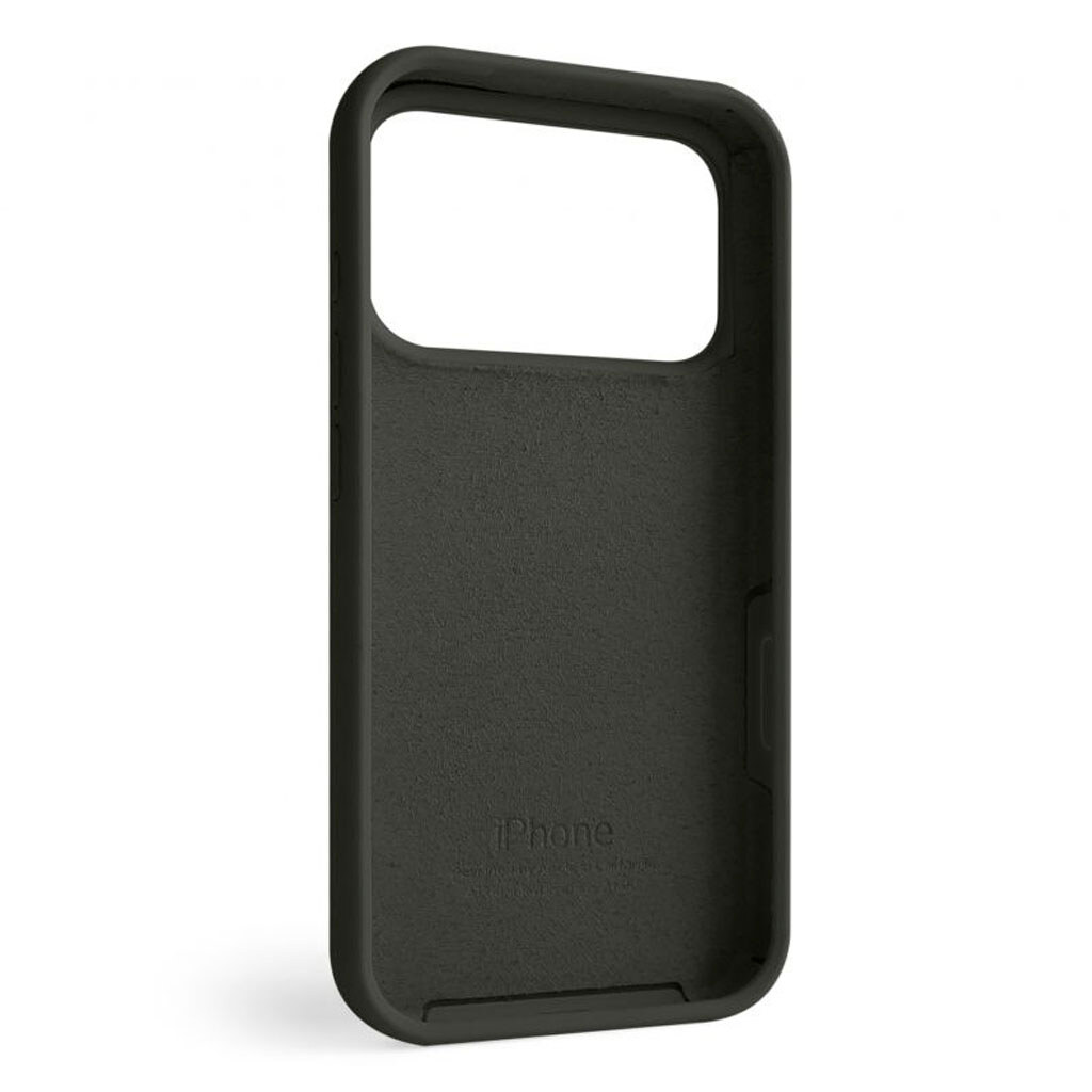 Чехол (накладка) Apple iPhone 17 Pro, Original Soft Case, Оливковый - № 2 Чехол (накладка) Apple iPhone 17 Pro, Original Soft Case, Оливковый - № 2