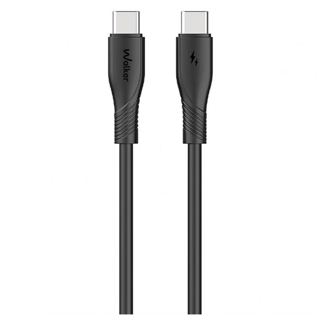 USB кабель Walker C585, Type-C, 2.0 м., Чорний - № 1 USB кабель Walker C585, Type-C, 2.0 м., Чорний - № 1
