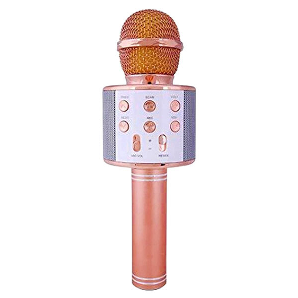 Бездротовий Bluetooth мікрофон караоке, Mic, Золотий - № 1 Бездротовий Bluetooth мікрофон караоке, Mic, Золотий - № 1