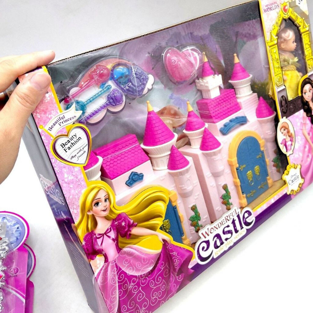Замок принцеси зі світлом у коробці, Yg Toys - № 3 Замок принцеси зі світлом у коробці, Yg Toys - № 3