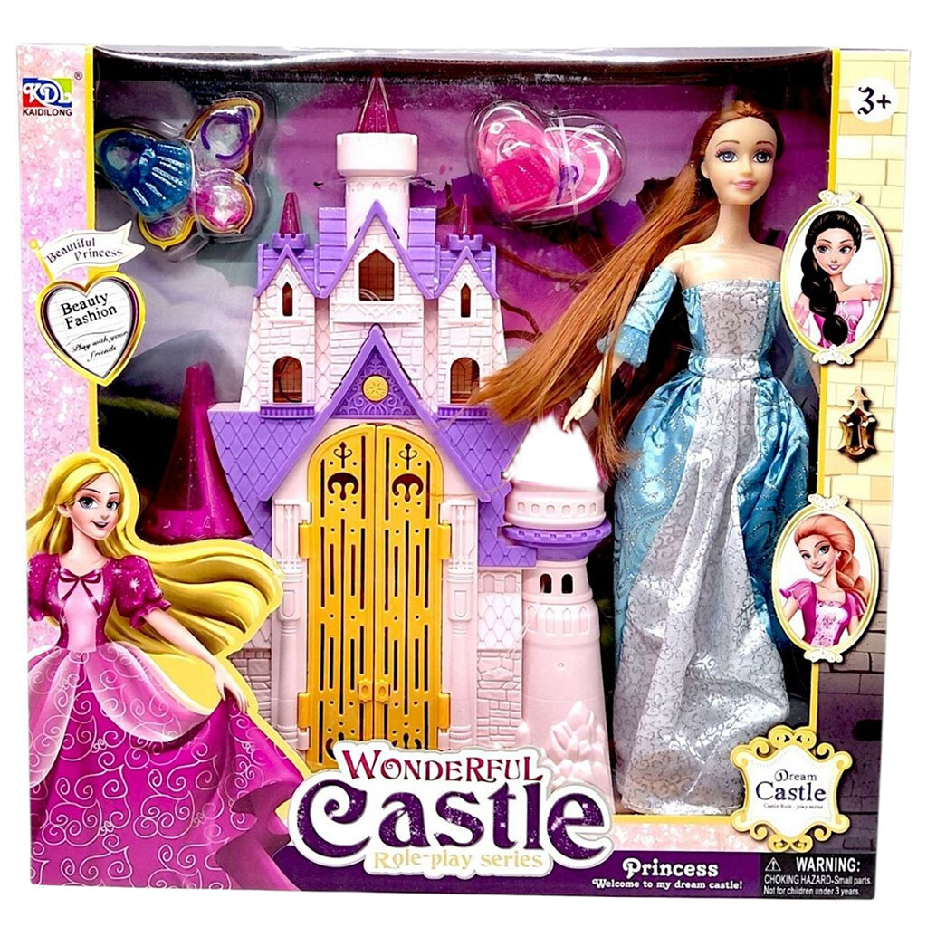 Замок принцеси зі світлом у коробці, Yg Toys - № 1 Замок принцеси зі світлом у коробці, Yg Toys - № 1