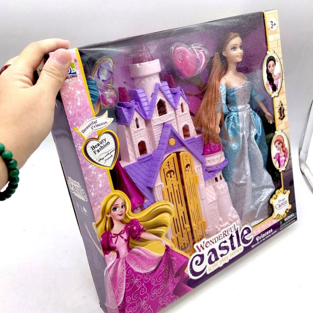 Замок принцеси зі світлом у коробці, Yg Toys - № 3 Замок принцеси зі світлом у коробці, Yg Toys - № 3