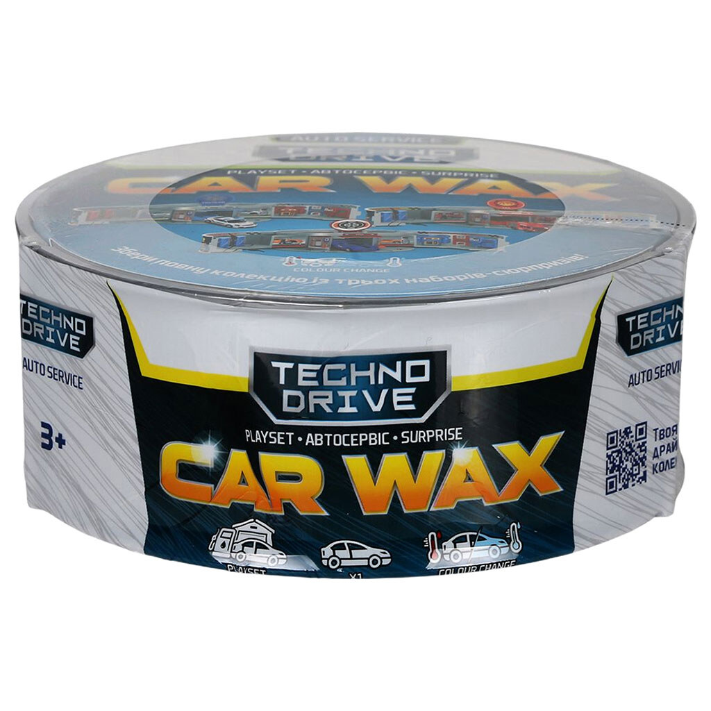 Ігровий набір "CAR WAX: АВТОСЕРВІС З МІНІМОДЕЛЛЮ", Technodrive - № 1 Ігровий набір "CAR WAX: АВТОСЕРВІС З МІНІМОДЕЛЛЮ", Technodrive - № 1