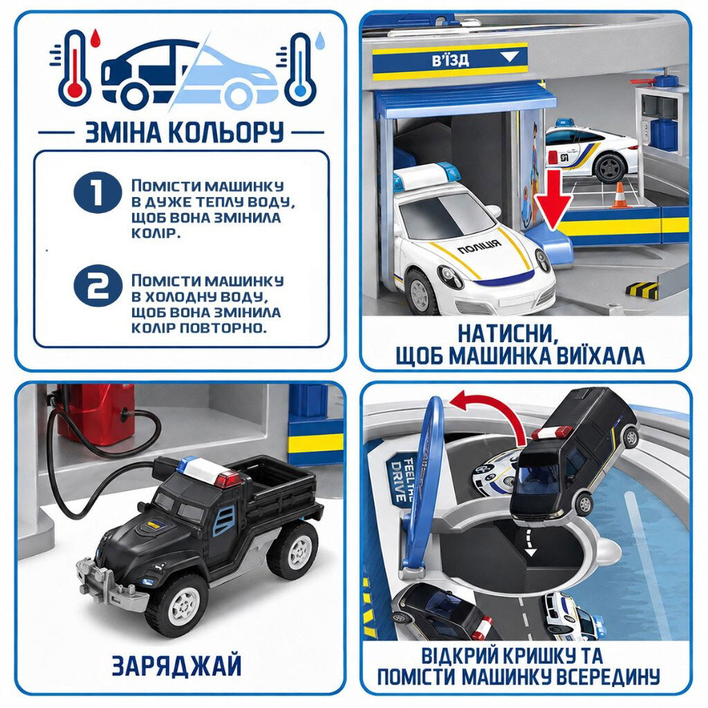 Ігровий набір "CAR WAX: АВТОСЕРВІС З МІНІМОДЕЛЛЮ", Technodrive - № 5 Ігровий набір "CAR WAX: АВТОСЕРВІС З МІНІМОДЕЛЛЮ", Technodrive - № 5