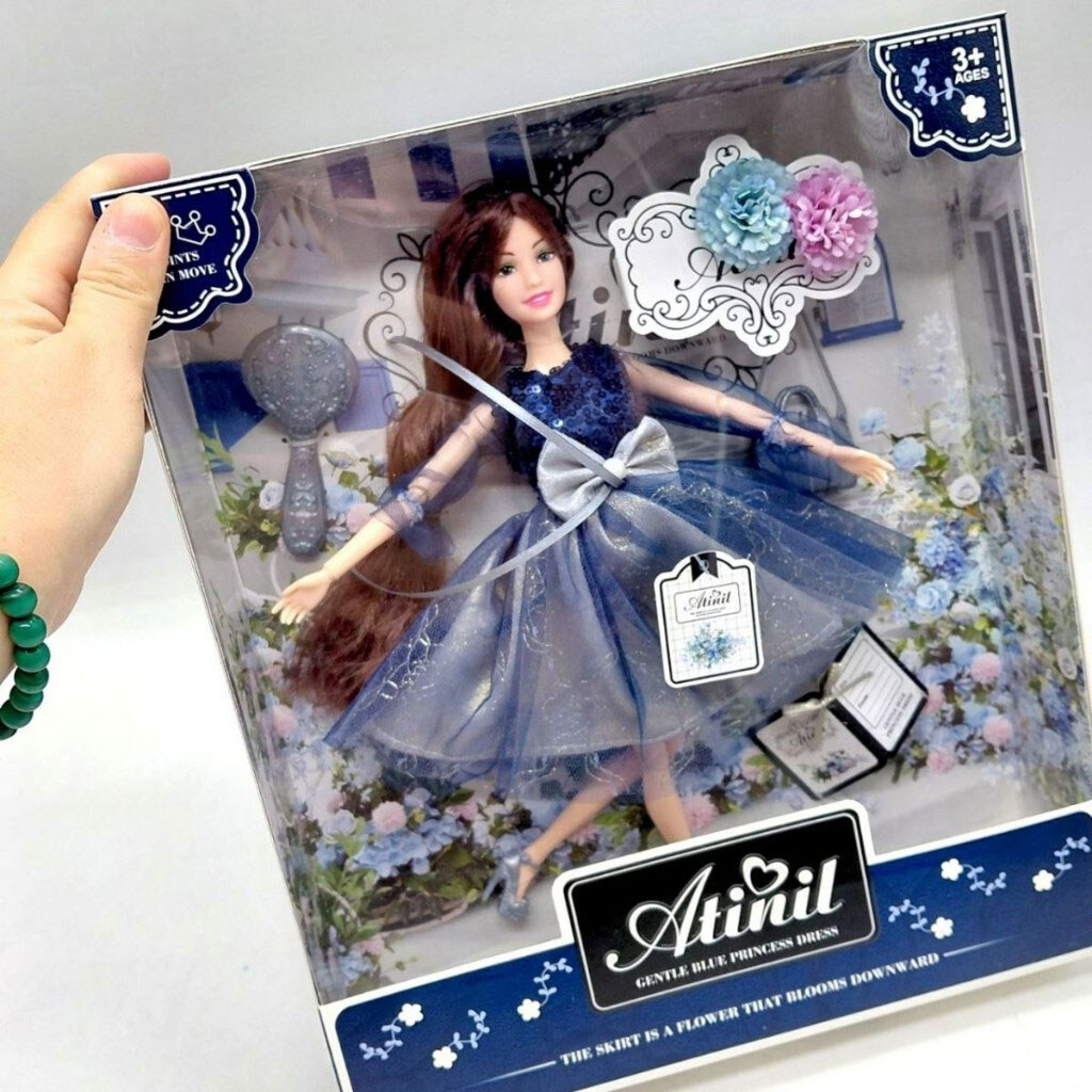 Кукла "Atinil" 28 см, в коробке, Mic, Синий - № 3 Кукла "Atinil" 28 см, в коробке, Mic, Синий - № 3