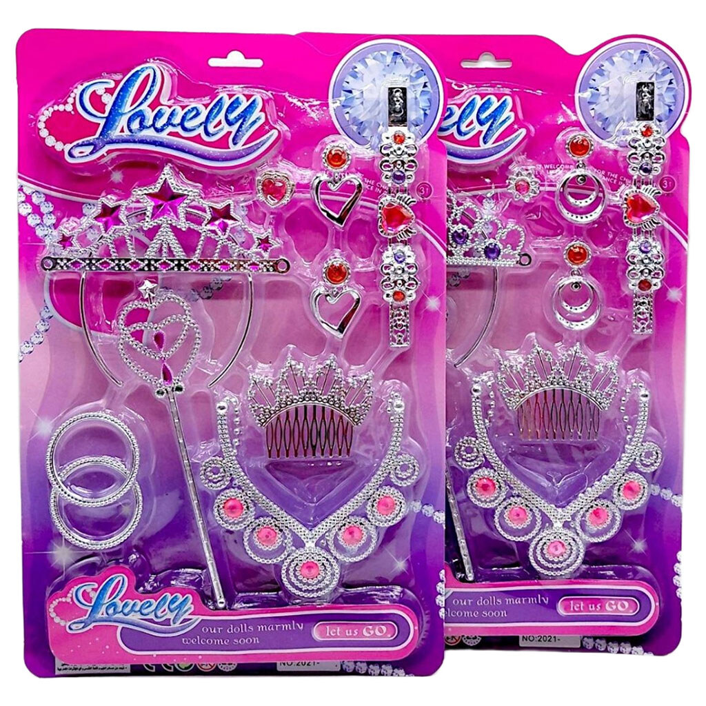 Набор украшений "Lovely: СЕРДЦЕ", Mic, Розовый - № 2 Набор украшений "Lovely: СЕРДЦЕ", Mic, Розовый - № 2