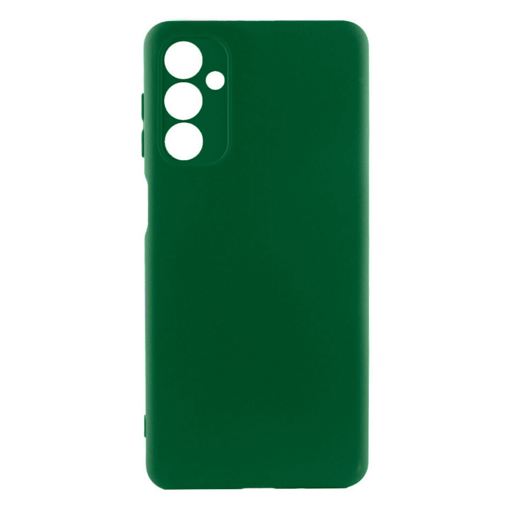 Чохол (накладка) Samsung A276 Galaxy A27, GETMAN Liquid Silk, Dark Green, Зелений - № 1 Чохол (накладка) Samsung A276 Galaxy A27, GETMAN Liquid Silk, Dark Green, Зелений - № 1