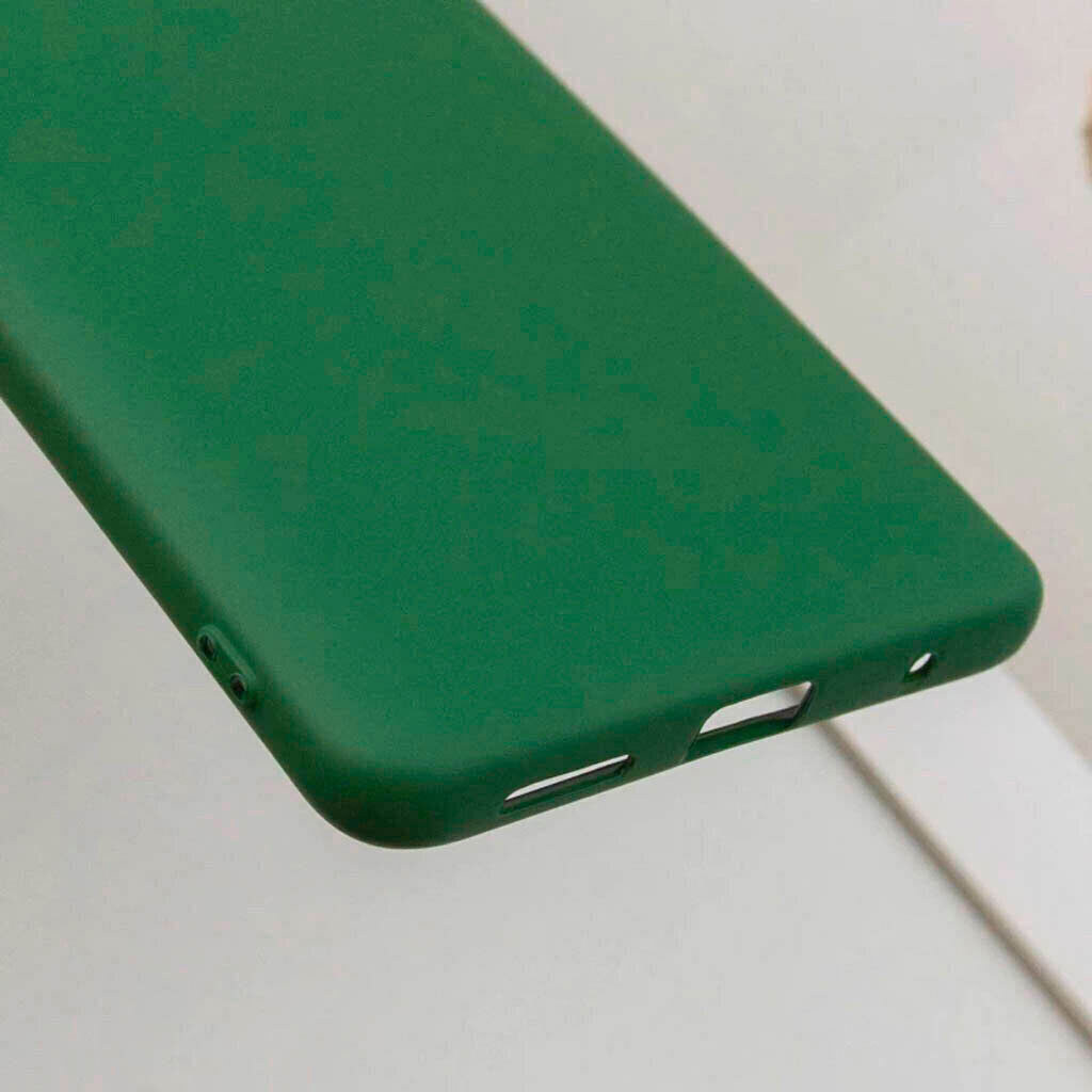 Чохол (накладка) Samsung A276 Galaxy A27, GETMAN Liquid Silk, Dark Green, Зелений - № 3 Чохол (накладка) Samsung A276 Galaxy A27, GETMAN Liquid Silk, Dark Green, Зелений - № 3
