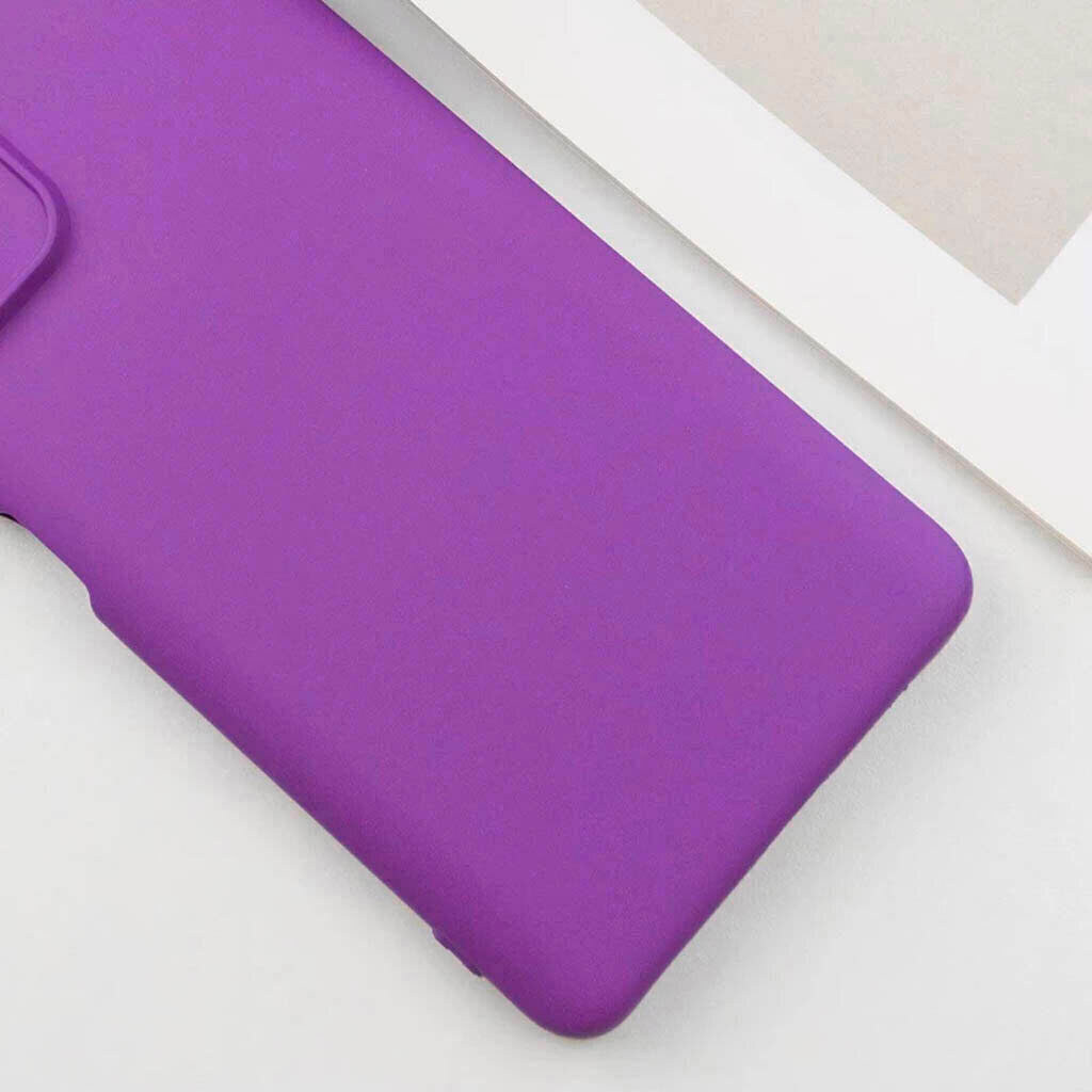 Чохол (накладка) Samsung A276 Galaxy A27, GETMAN Liquid Silk, Фіолетовий - № 5 Чохол (накладка) Samsung A276 Galaxy A27, GETMAN Liquid Silk, Фіолетовий - № 5