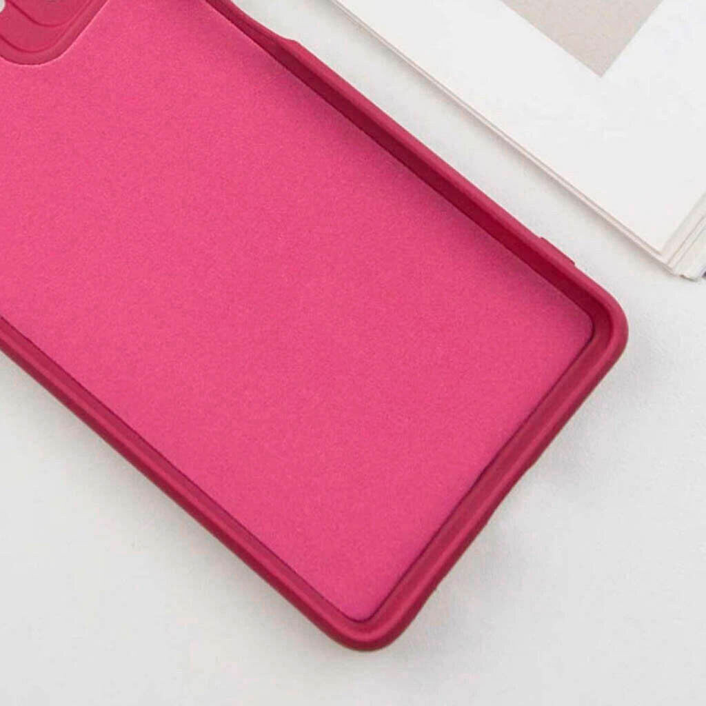 Чехол (накладка) Xiaomi Poco C81 / Redmi A7 Pro, GETMAN Liquid Silk, Marsala, Бордовый - № 2 Чехол (накладка) Xiaomi Poco C81 / Redmi A7 Pro, GETMAN Liquid Silk, Marsala, Бордовый - № 2