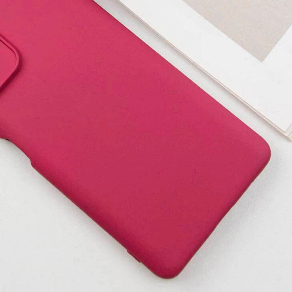 Чехол (накладка) Xiaomi Poco C81 / Redmi A7 Pro, GETMAN Liquid Silk, Marsala, Бордовый - № 5 Чехол (накладка) Xiaomi Poco C81 / Redmi A7 Pro, GETMAN Liquid Silk, Marsala, Бордовый - № 5