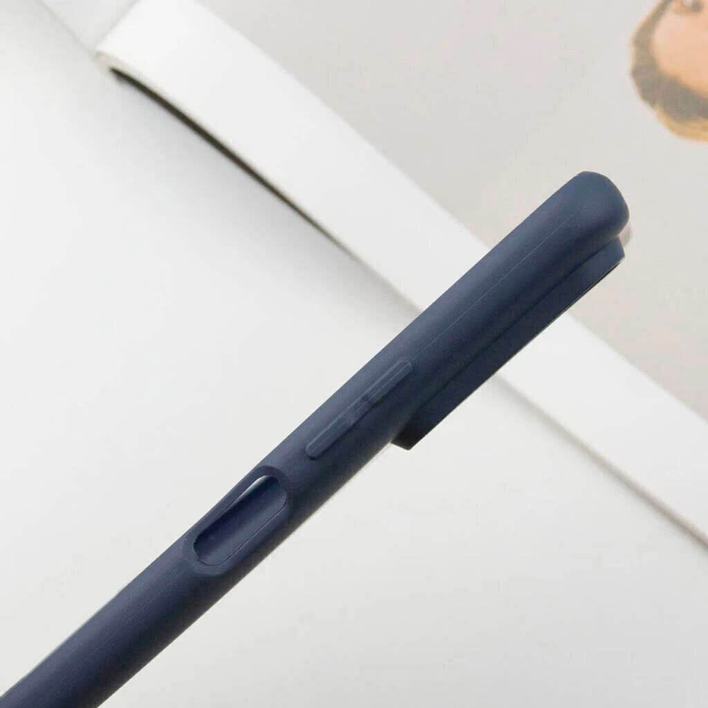 Чохол (накладка) Xiaomi Poco C81 / Redmi A7 Pro, GETMAN Liquid Silk, Midnight Blue, Синій - № 3 Чохол (накладка) Xiaomi Poco C81 / Redmi A7 Pro, GETMAN Liquid Silk, Midnight Blue, Синій - № 3