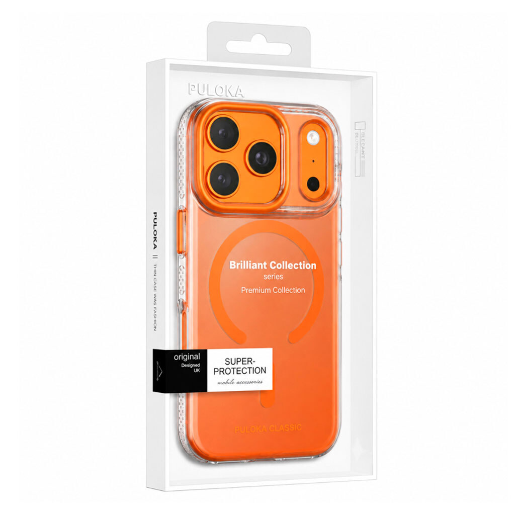 Чехол (накладка) Apple iPhone 17 Pro Max / iPhone 18 Pro Max, Puloka Resplendent, MagSafe, Синий - № 3 Чехол (накладка) Apple iPhone 17 Pro Max / iPhone 18 Pro Max, Puloka Resplendent, MagSafe, Синий - № 3