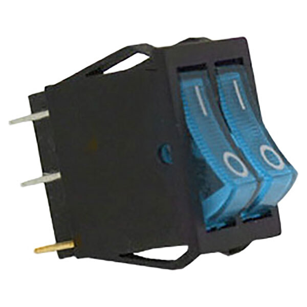 Клавішний перемикач KCD2-2101N-2-LED, Синій - № 1 Клавішний перемикач KCD2-2101N-2-LED, Синій - № 1