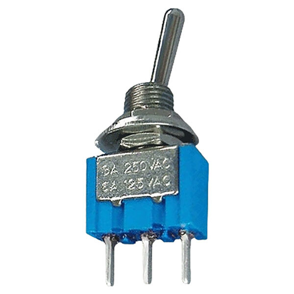 Тумблер MTS-102-A2 ON-ON, Синий - № 1 Тумблер MTS-102-A2 ON-ON, Синий - № 1