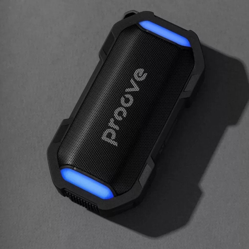 Портативна колонка Proove Black Rock, Чорний - № 10 Портативна колонка Proove Black Rock, Чорний - № 10