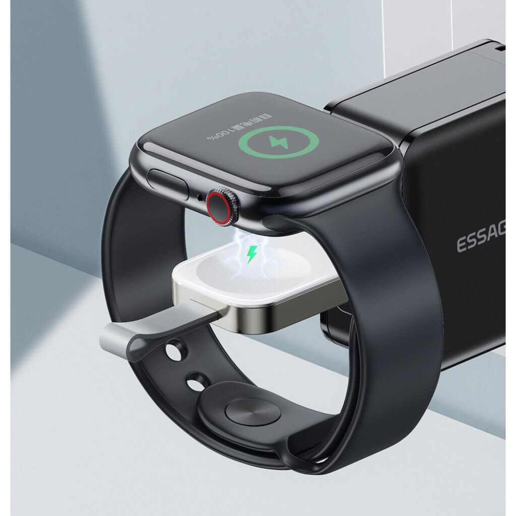 Бездротове ЗУ Essager Yibay Smart Watch Wirless Charger EWXT-YB02-Z, Білий - № 3 Бездротове ЗУ Essager Yibay Smart Watch Wirless Charger EWXT-YB02-Z, Білий - № 3
