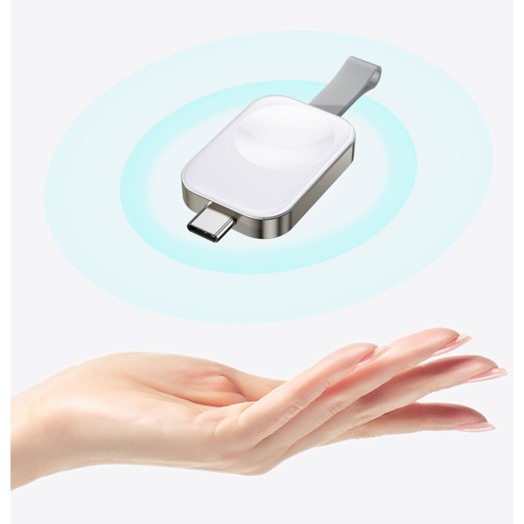 Бездротове ЗУ Essager Yibay Smart Watch Wirless Charger EWXT-YB02-Z, Білий - № 4 Бездротове ЗУ Essager Yibay Smart Watch Wirless Charger EWXT-YB02-Z, Білий - № 4