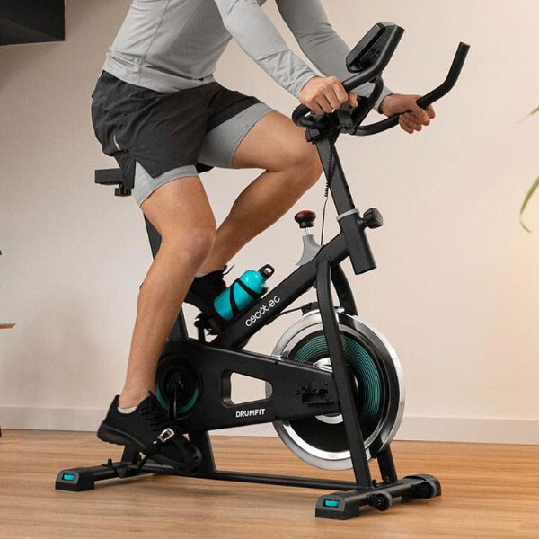 Велотренажер Cecotec DrumFit Indoor 6000 Forcis Bicicleta, Чорний - № 5 Велотренажер Cecotec DrumFit Indoor 6000 Forcis Bicicleta, Чорний - № 5