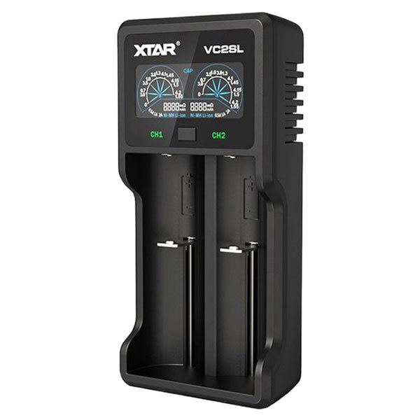 Зарядний пристрій Xtar VC2SL, Чорний - № 2 Зарядний пристрій Xtar VC2SL, Чорний - № 2