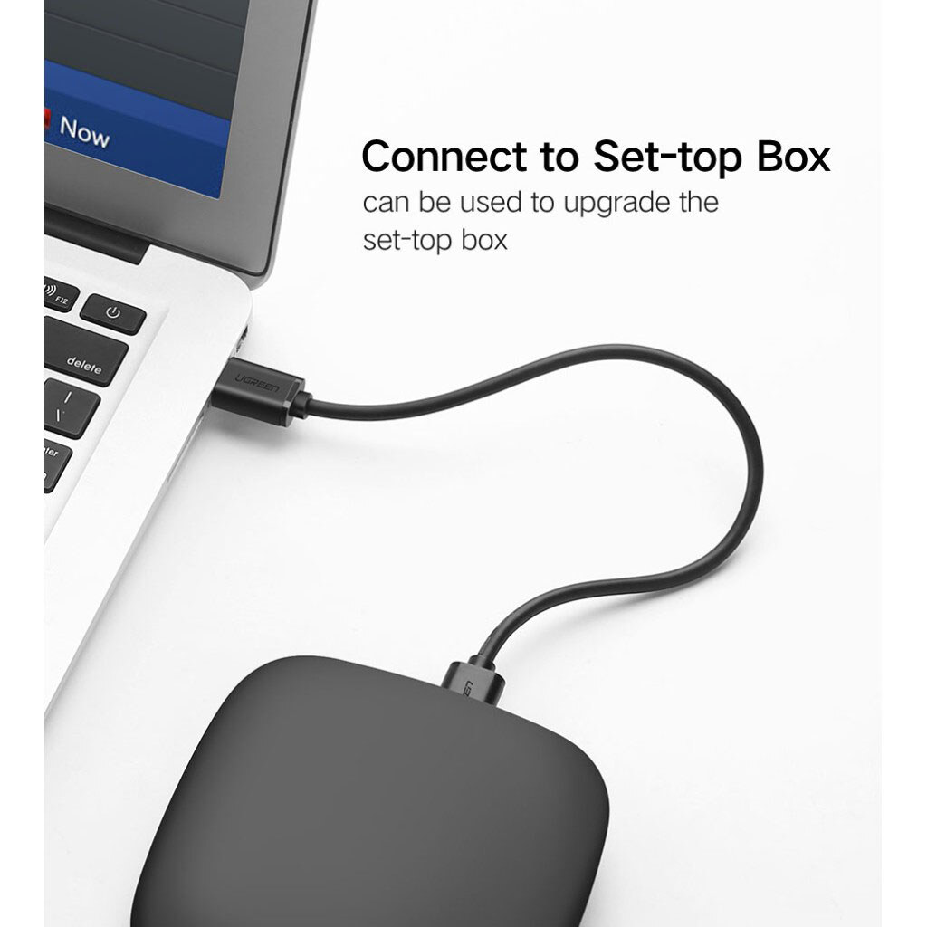 Кабель Ugreen US102, USB, 0.5 м., Чорний - № 3 Кабель Ugreen US102, USB, 0.5 м., Чорний - № 3