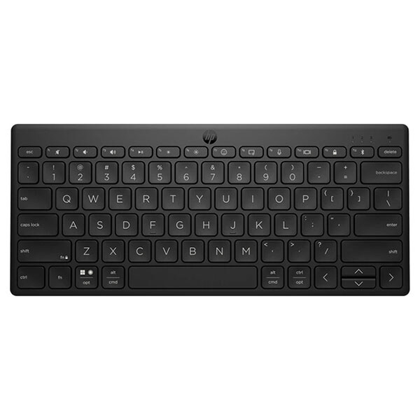 Клавіатура HP 350 Compact Multi-Device BT, Чорний - № 1 Клавіатура HP 350 Compact Multi-Device BT, Чорний - № 1