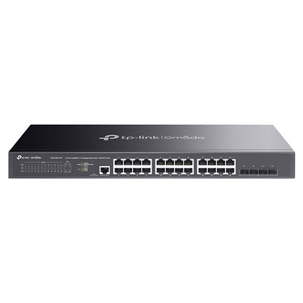 Коммутатор TP-Link Omada SG3428X-M2, Черный - № 1 Коммутатор TP-Link Omada SG3428X-M2, Черный - № 1