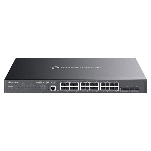 Комутатор TP-Link Omada SG3428XMP, Чорний - № 1 Комутатор TP-Link Omada SG3428XMP, Чорний - № 1