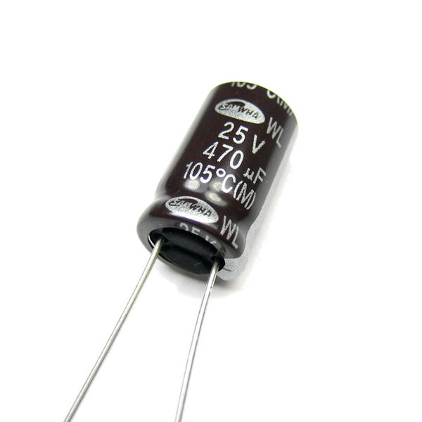 Конденсатор электролитический ECAP-LOW-ESR-470mkf - 25v (WL) - № 1 Конденсатор электролитический ECAP-LOW-ESR-470mkf - 25v (WL) - № 1
