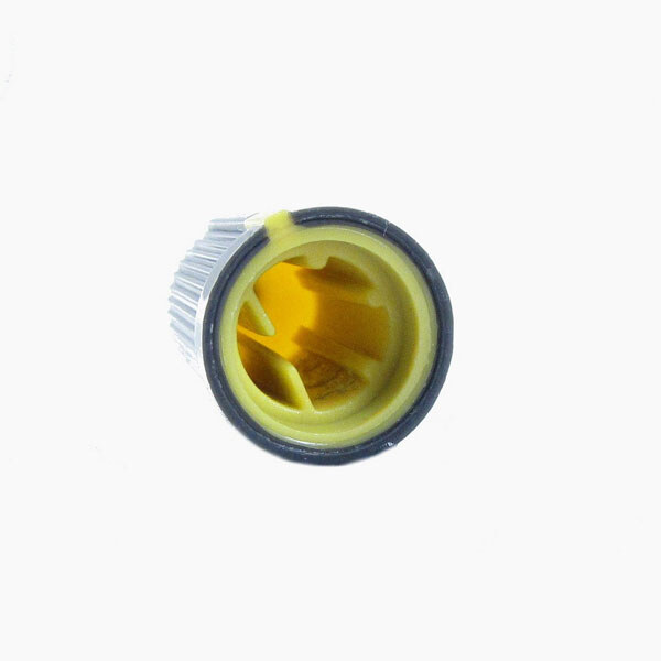 Ручки для потенціометрів KNOB-PLB-D-SHAFT-17X12X6-YELLOW - № 2 Ручки для потенціометрів KNOB-PLB-D-SHAFT-17X12X6-YELLOW - № 2