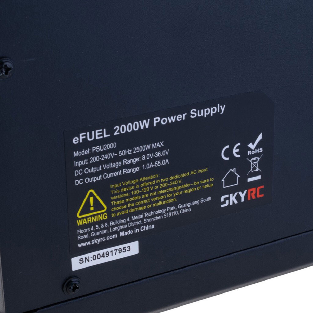 Лабораторный блок питания 36V/55A, eFUEL 2000W - № 4 Лабораторный блок питания 36V/55A, eFUEL 2000W - № 4