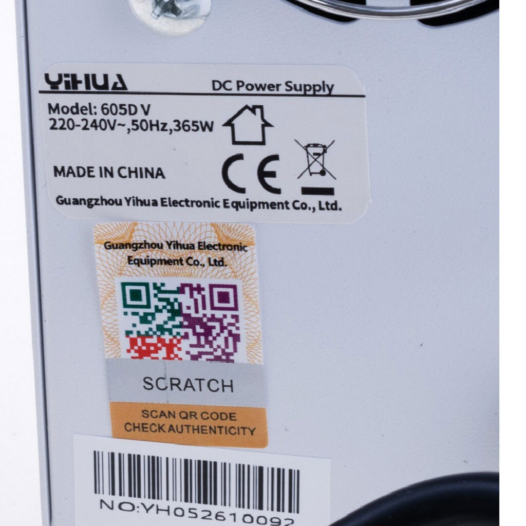 Лабораторный блок питания YIHUA605D-V - № 4 Лабораторный блок питания YIHUA605D-V - № 4