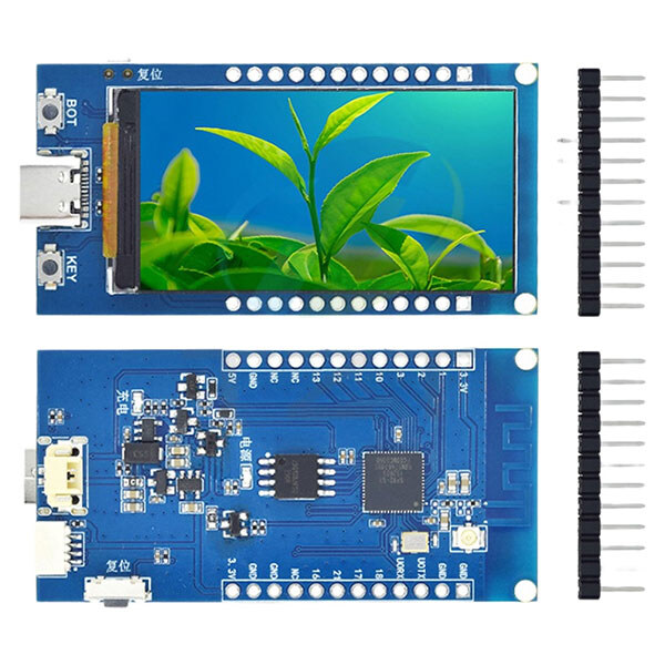 Отладочный модуль ESP32-S3 с индикатором 1.9" IPS - № 2 Отладочный модуль ESP32-S3 с индикатором 1.9" IPS - № 2