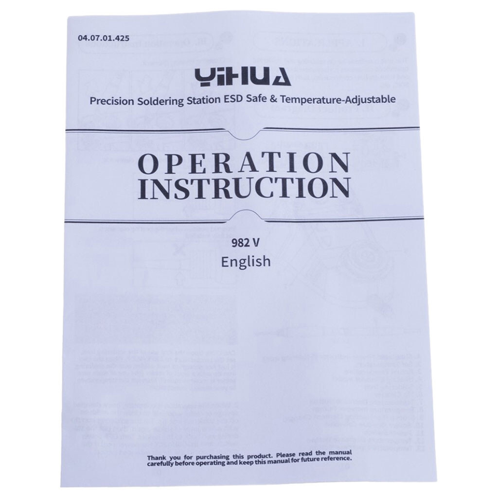 Паяльна станція YIHUA982-V-C245 - № 6 Паяльна станція YIHUA982-V-C245 - № 6