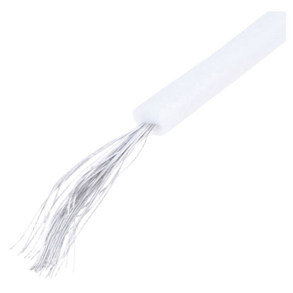 Силиконовый провод 30AWG, 0.055mm2-11/0.08TS, Белый - № 1 Силиконовый провод 30AWG, 0.055mm2-11/0.08TS, Белый - № 1