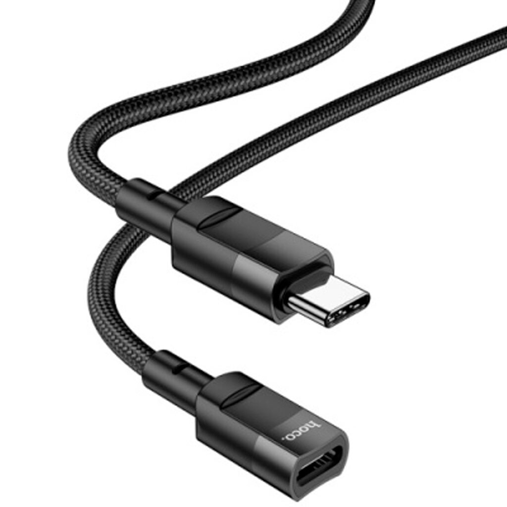 USB кабель Hoco U107, Type-C, 1.0 м., Чорний - № 2 USB кабель Hoco U107, Type-C, 1.0 м., Чорний - № 2