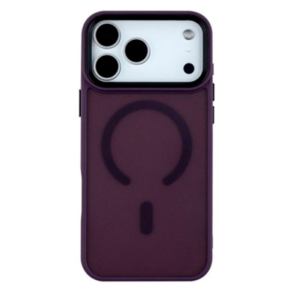 Чехол (накладка) Apple iPhone 18 Pro, Color Matte, MagSafe, Dark Purple, Фиолетовый - № 1 Чехол (накладка) Apple iPhone 18 Pro, Color Matte, MagSafe, Dark Purple, Фиолетовый - № 1