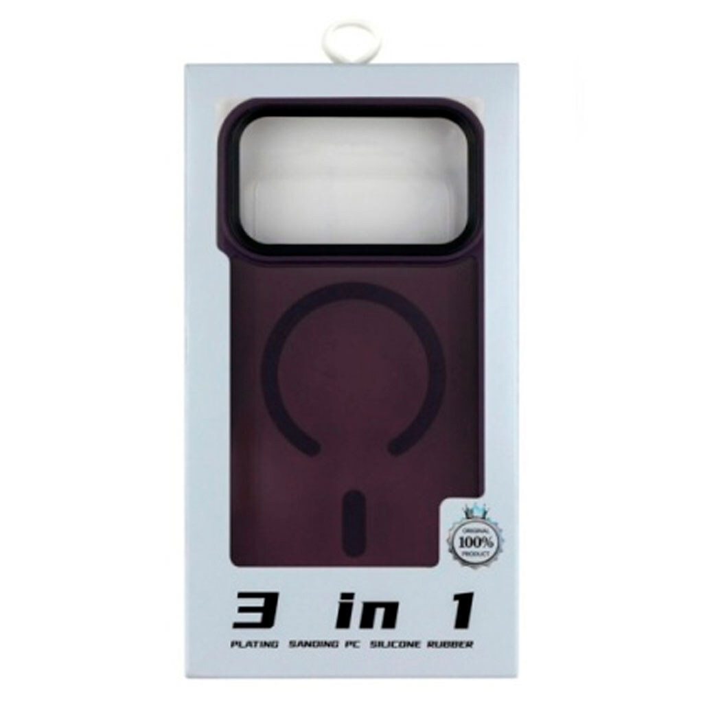Чехол (накладка) Apple iPhone 18 Pro, Color Matte, MagSafe, Dark Purple, Фиолетовый - № 2 Чехол (накладка) Apple iPhone 18 Pro, Color Matte, MagSafe, Dark Purple, Фиолетовый - № 2