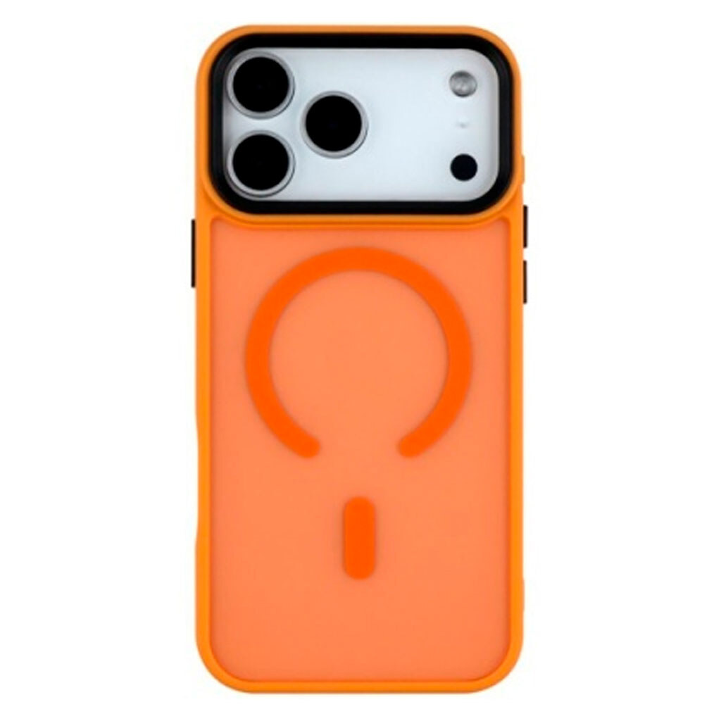 Чехол (накладка) Apple iPhone 18 Pro, Color Matte, MagSafe, Оранжевый - № 1 Чехол (накладка) Apple iPhone 18 Pro, Color Matte, MagSafe, Оранжевый - № 1