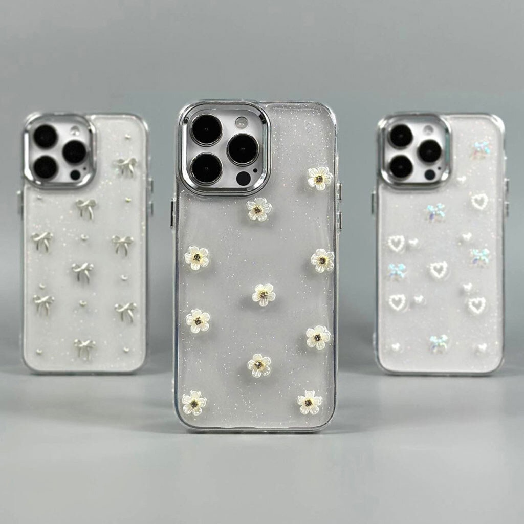 Чехол (накладка) Samsung Galaxy S26 Edge / Galaxy S26 Plus, Shiny Crystal Colored Bow, Flowers, Рисунок - № 6 Чехол (накладка) Samsung Galaxy S26 Edge / Galaxy S26 Plus, Shiny Crystal Colored Bow, Flowers, Рисунок - № 6