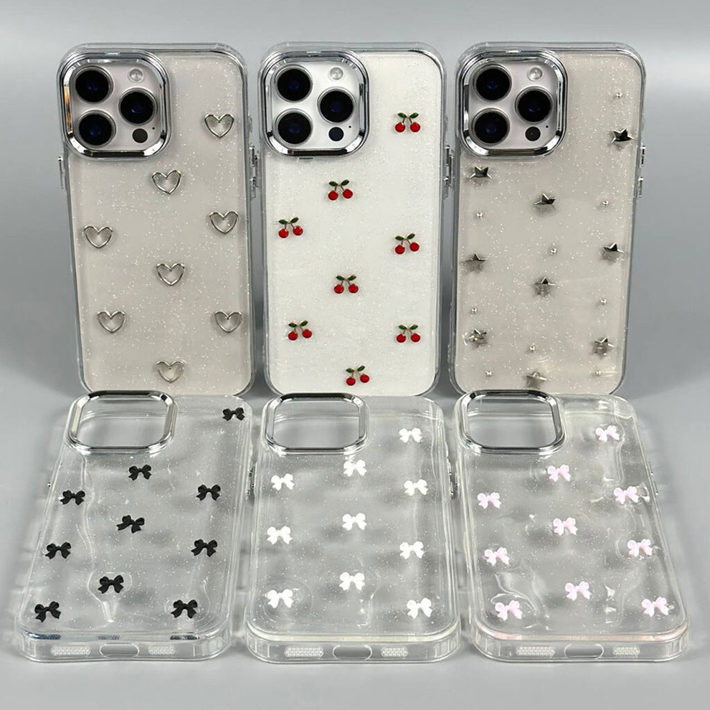 Чехол (накладка) Xiaomi Redmi 15 / Redmi 15 5G, Shiny Crystal Colored Bow, Stars, Рисунок - № 2 Чехол (накладка) Xiaomi Redmi 15 / Redmi 15 5G, Shiny Crystal Colored Bow, Stars, Рисунок - № 2