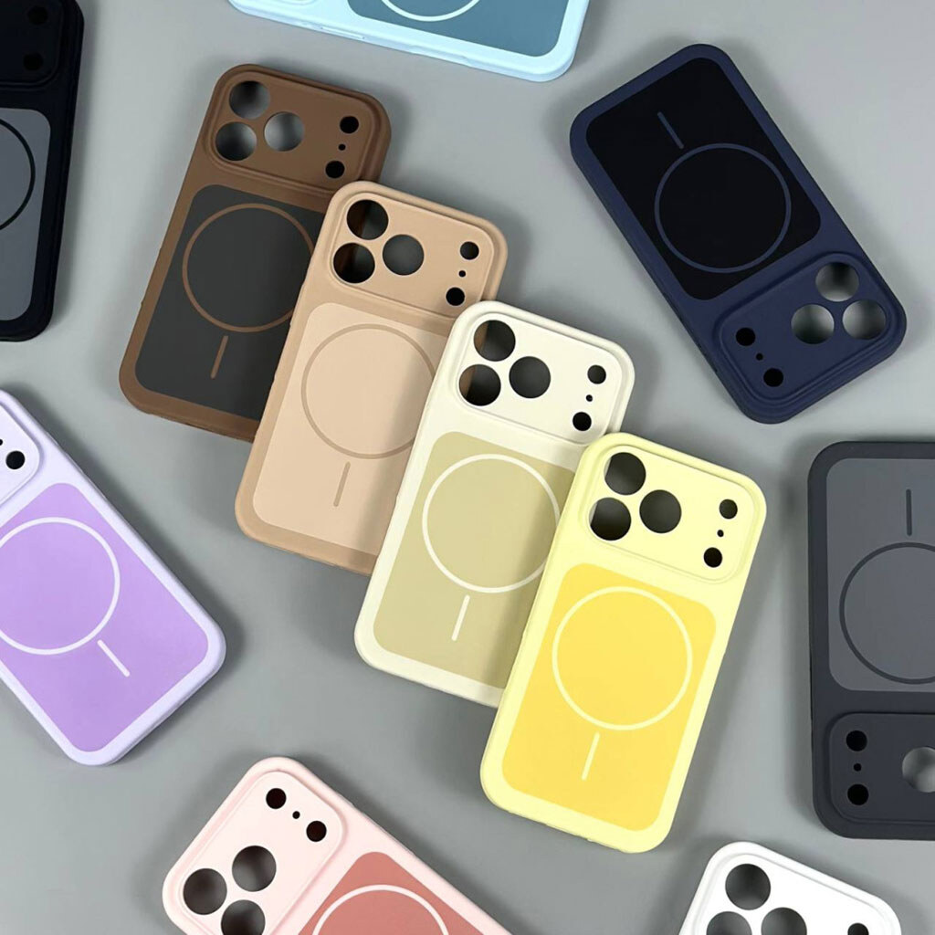 Чехол (накладка) Apple iPhone 15, Silicone Case Vision, MagSafe, Белый - № 5 Чехол (накладка) Apple iPhone 15, Silicone Case Vision, MagSafe, Белый - № 5
