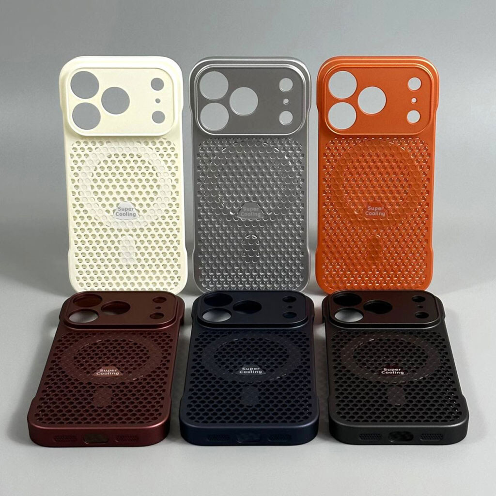 Чехол (накладка) Apple iPhone 13 Pro Max, SuperCooling, MagSafe, Бордовый - № 2 Чехол (накладка) Apple iPhone 13 Pro Max, SuperCooling, MagSafe, Бордовый - № 2