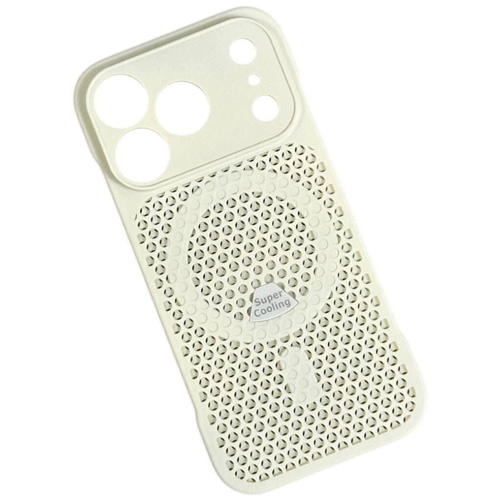 Чохол (накладка) Apple iPhone 15 Pro Max, SuperCooling, MagSafe, Білий - № 1 Чохол (накладка) Apple iPhone 15 Pro Max, SuperCooling, MagSafe, Білий - № 1
