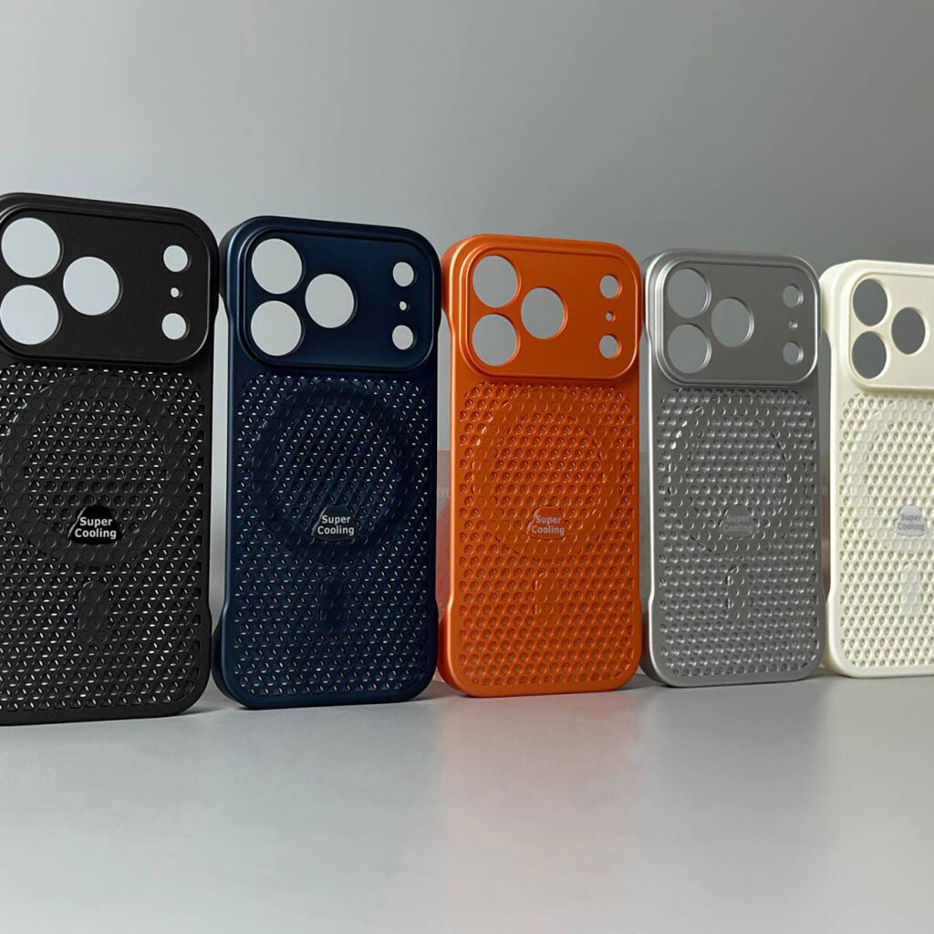 Чохол (накладка) Apple iPhone 15 Pro, SuperCooling, MagSafe, Синій - № 9 Чохол (накладка) Apple iPhone 15 Pro, SuperCooling, MagSafe, Синій - № 9