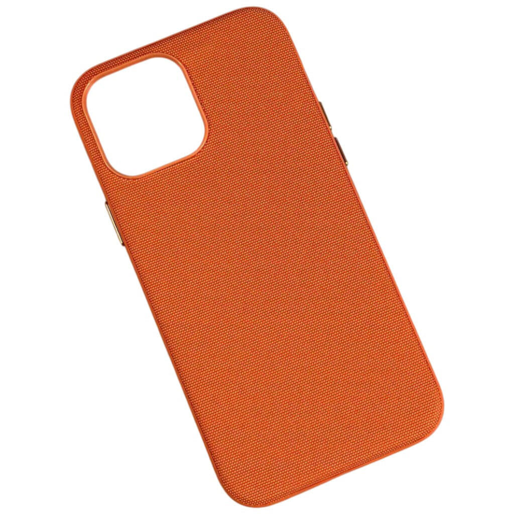 Чохол (накладка) Apple iPhone 13 Pro Max, Thech Woven, Помаранчевий - № 1 Чохол (накладка) Apple iPhone 13 Pro Max, Thech Woven, Помаранчевий - № 1