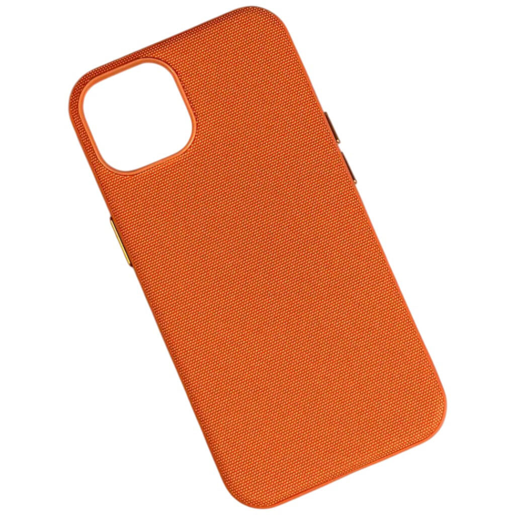 Чохол (накладка) Apple iPhone 13, Thech Woven, Помаранчевий - № 1 Чохол (накладка) Apple iPhone 13, Thech Woven, Помаранчевий - № 1
