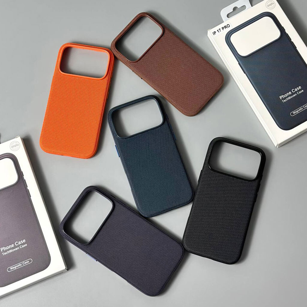 Чехол (накладка) Apple iPhone 14 Pro Max, Thech Woven, Оранжевый - № 3 Чехол (накладка) Apple iPhone 14 Pro Max, Thech Woven, Оранжевый - № 3