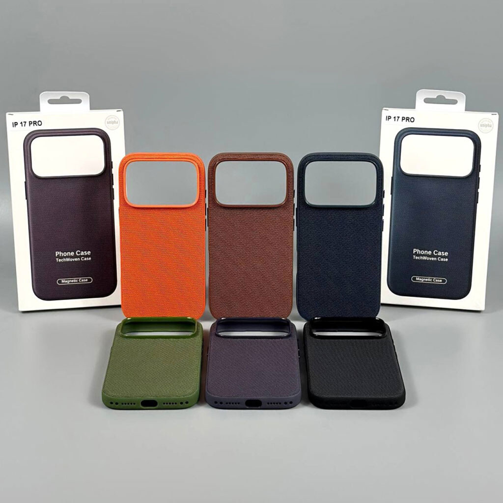 Чехол (накладка) Apple iPhone 14, Thech Woven, Зеленый - № 2 Чехол (накладка) Apple iPhone 14, Thech Woven, Зеленый - № 2